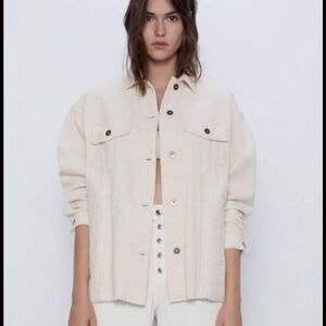 Nwot. Zara corduroy jacket/shirt